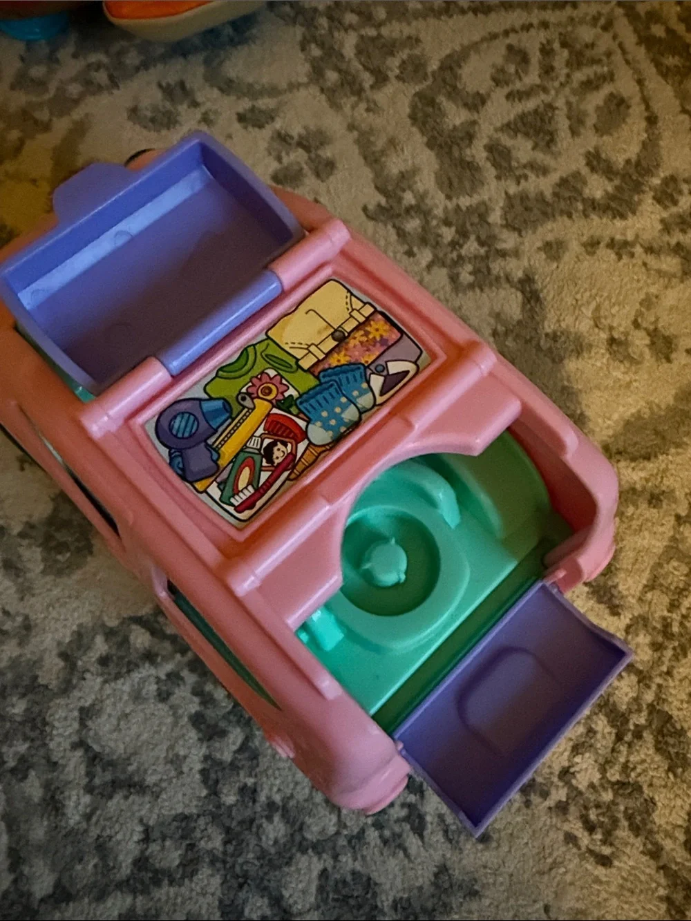 Fisher-Price Little People Car and Boat Lot